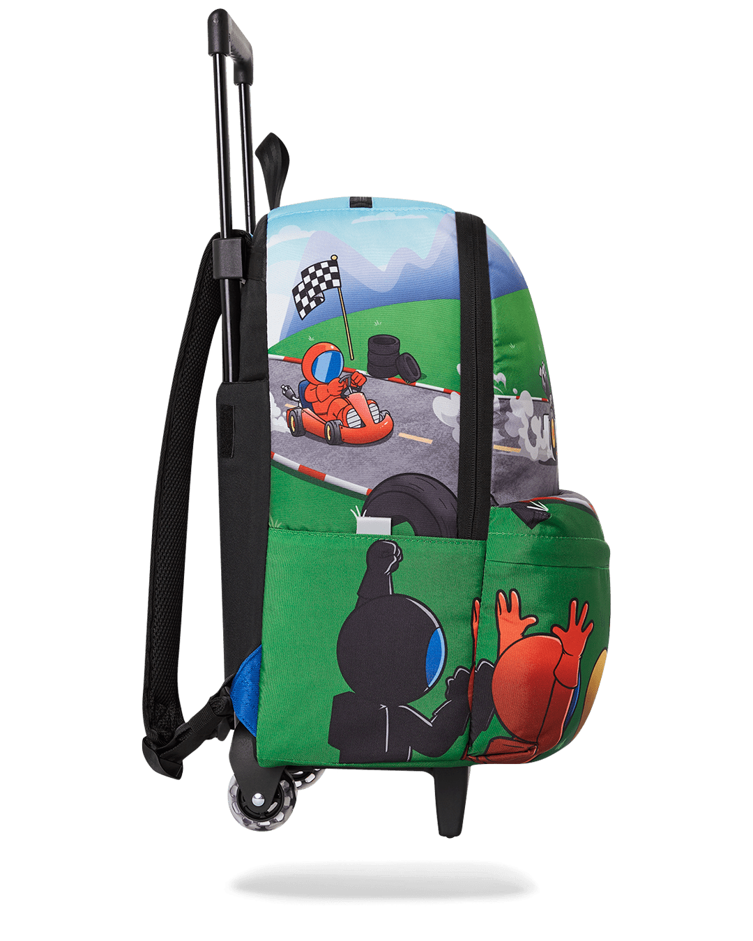 SPACE RACER SPACE JUNK TROLLEY BACKPACK