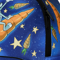SPACE JUNK BUGS BUNNY SPACE CARROTS BACKPACK