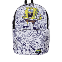 SPACE JUNK SPONGEBOB ALL OVER DOODLES BACKPACK