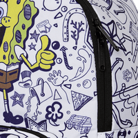 SPACE JUNK SPONGEBOB ALL OVER DOODLES BACKPACK