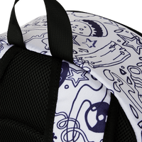 SPACE JUNK SPONGEBOB ALL OVER DOODLES BACKPACK