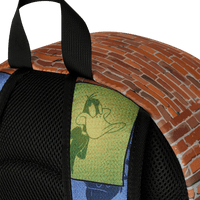 SPACE JUNK LOONEY TUNES DAFFY VS BUGS BACKPACK