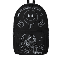 SPACE JUNK BW MINIMALIST LINEART BACKPACK