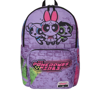 SPACE JUNK POWERPUFF GIRLS BRICK WALL BACKPACK