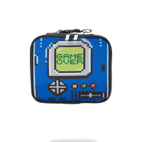BLUE GAME OVER LUNCHBOX