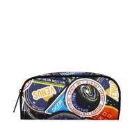 SPACE JUNK PATCHES PENCIL CASE