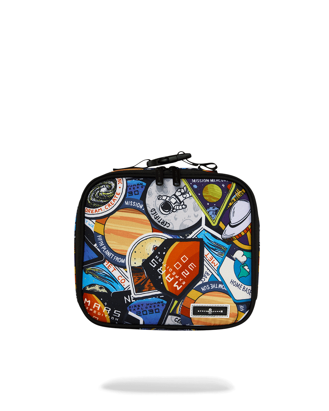 SPACE JUNK PATCHES LUNCH BOX