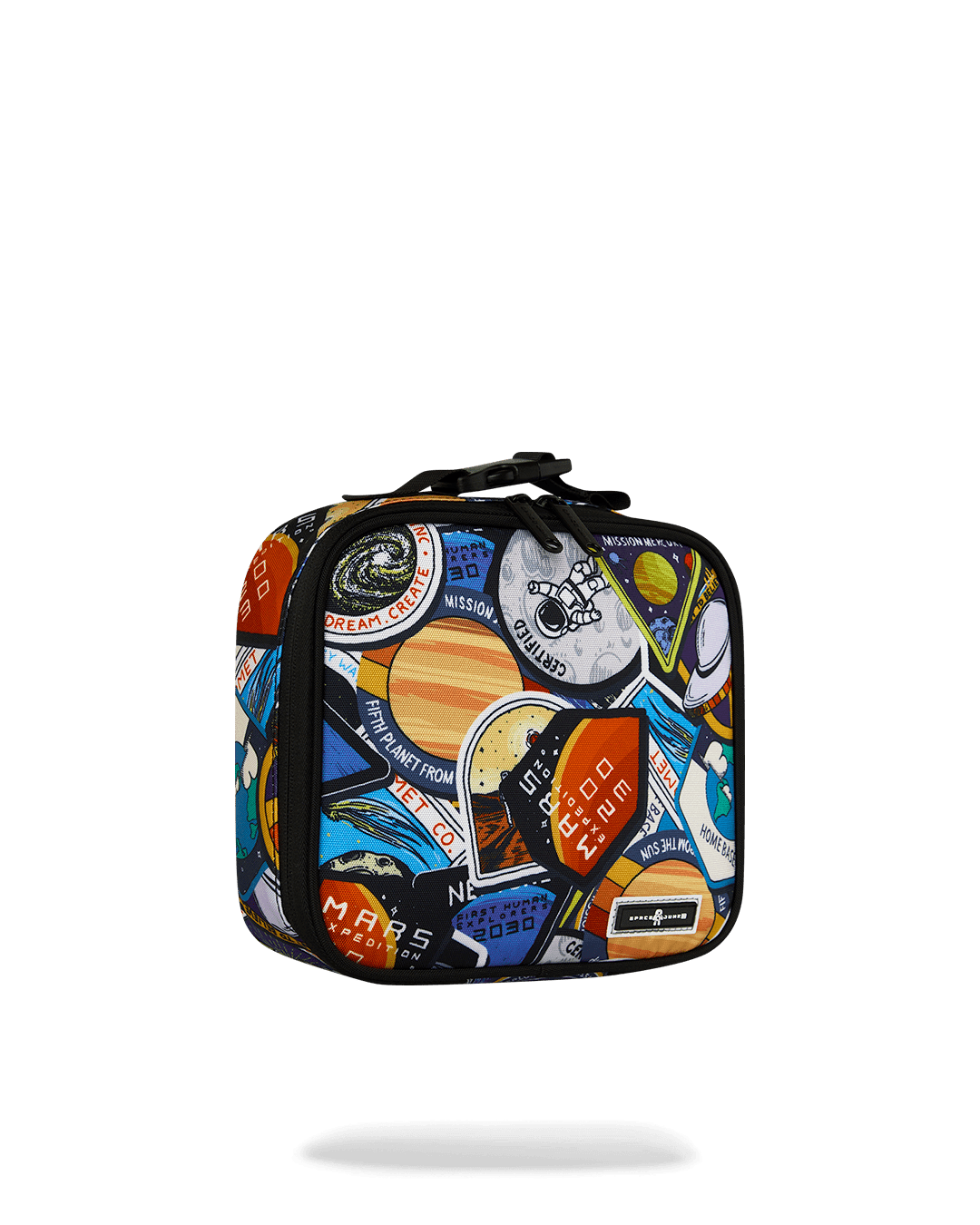 SPACE JUNK PATCHES LUNCH BOX