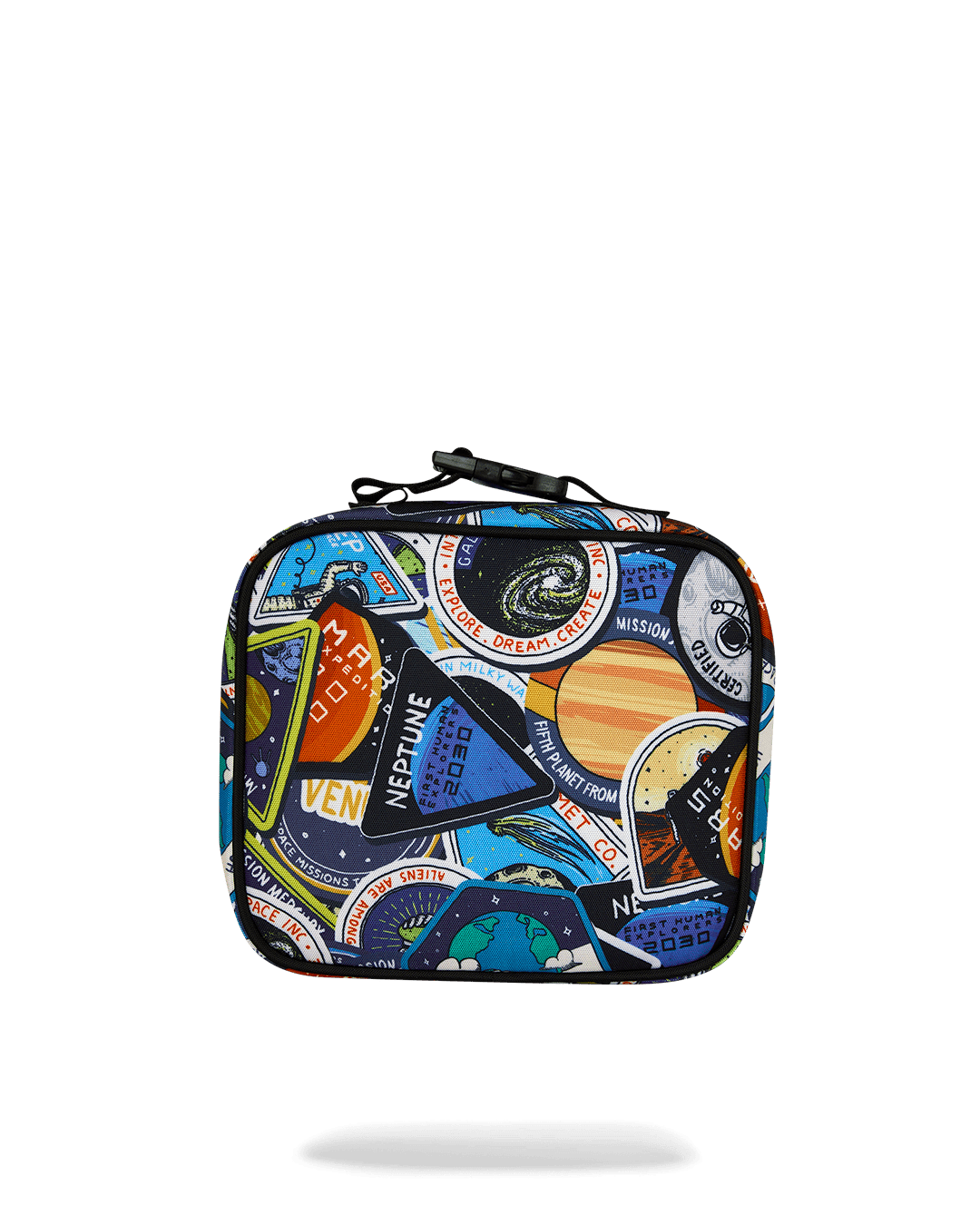 SPACE JUNK PATCHES LUNCH BOX