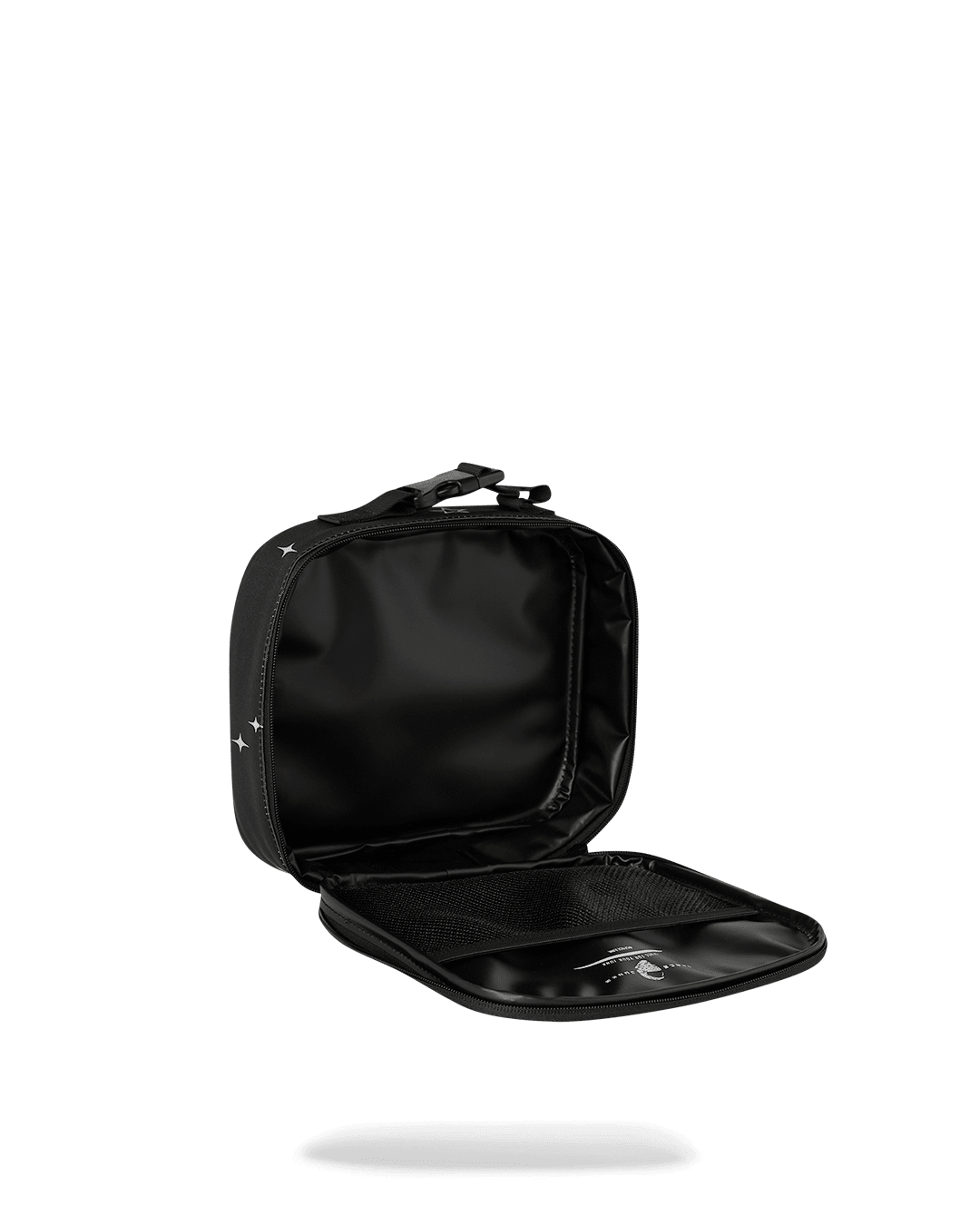 SPACE JUNK BW MINIMALIST LINEART LUNCH BOX