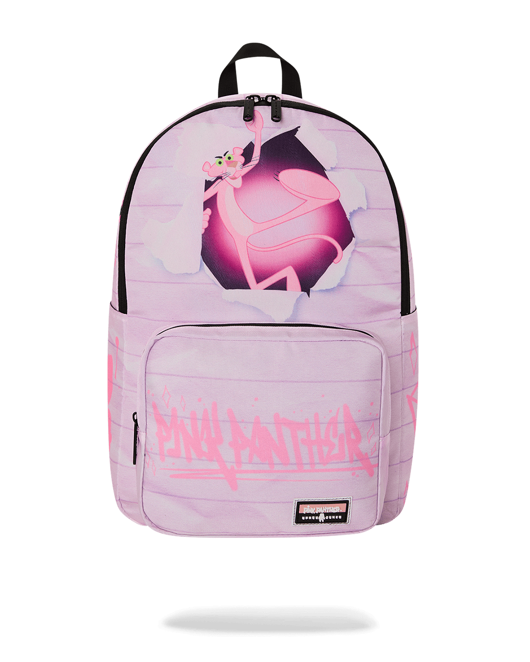 SPACE JUNK PINK PANTHER BURSTING THROUGH NOTEBOOK BACKPACK