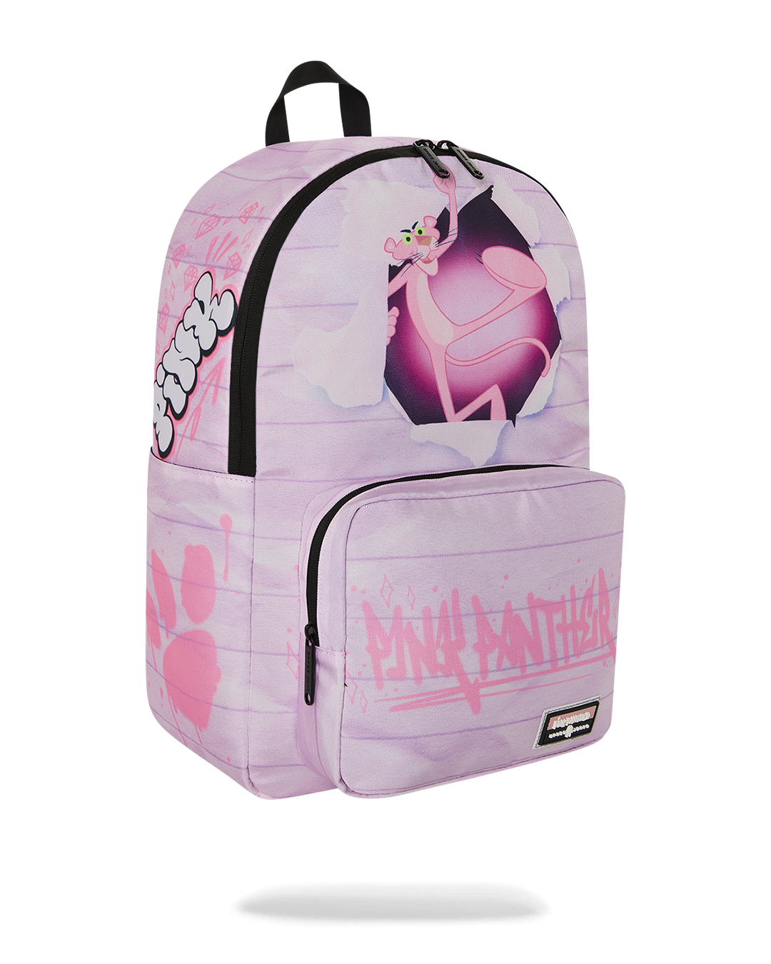 SPACE JUNK PINK PANTHER BURSTING THROUGH NOTEBOOK BACKPACK
