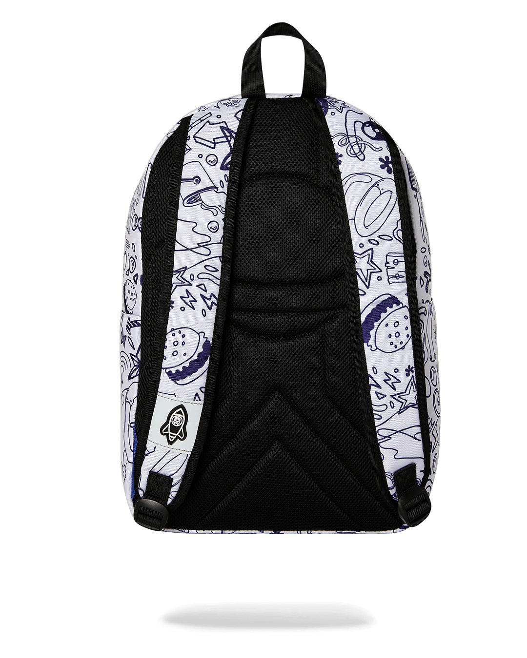 SPACE JUNK SPONGEBOB ALL OVER DOODLES BACKPACK