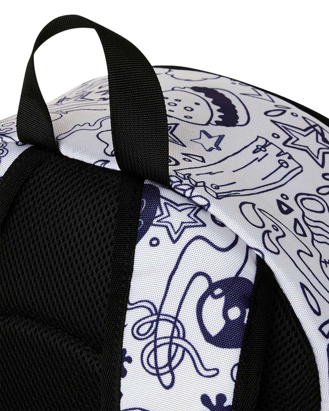 SPACE JUNK SPONGEBOB ALL OVER DOODLES BACKPACK
