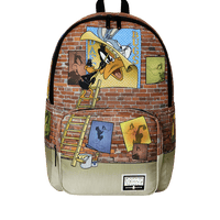 SPACE JUNK LOONEY TUNES DAFFY VS BUGS BACKPACK