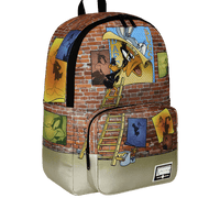 SPACE JUNK LOONEY TUNES DAFFY VS BUGS BACKPACK