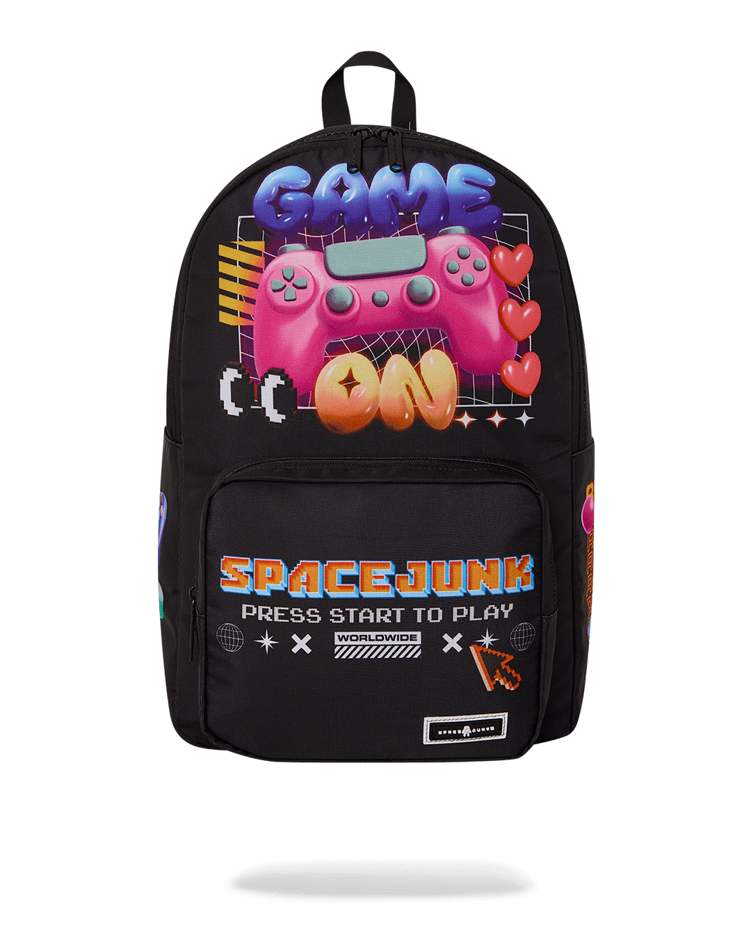 SPACE JUNK GAME ON BACKPACK