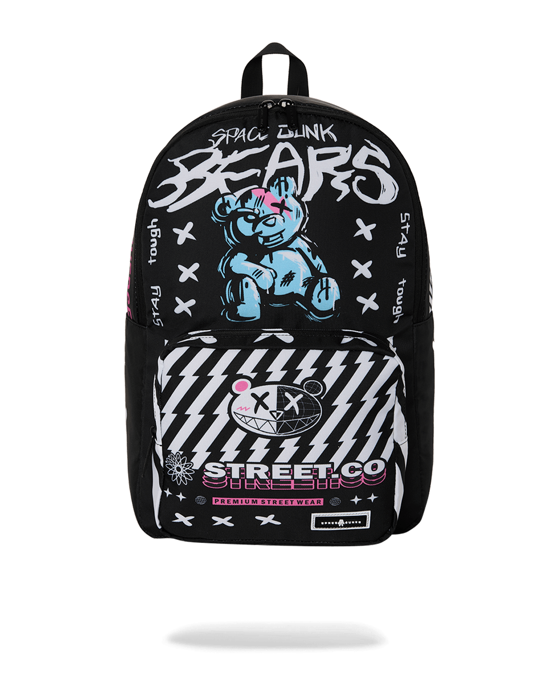 SPACE JUNK GRIN AND BEAR IT BACKPACK