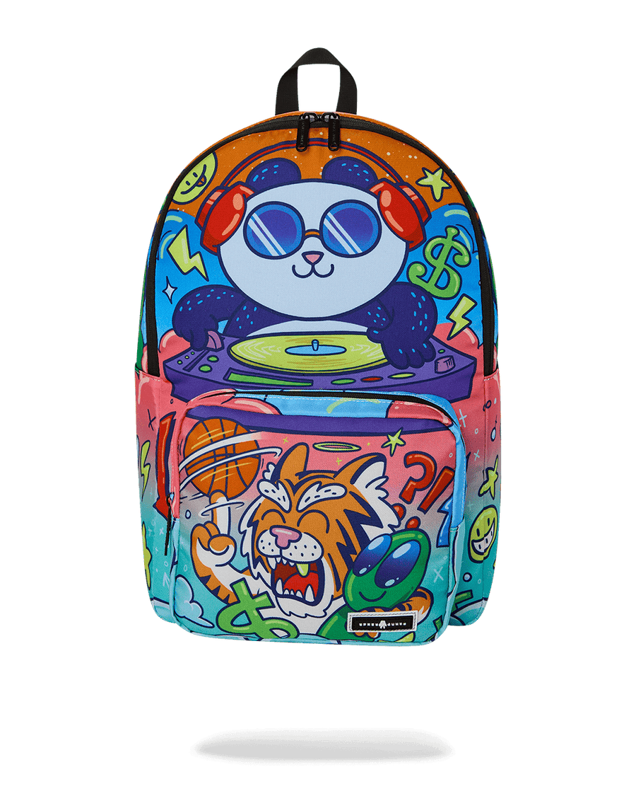 SPACE JUNK DJ PANDA BACKPACK