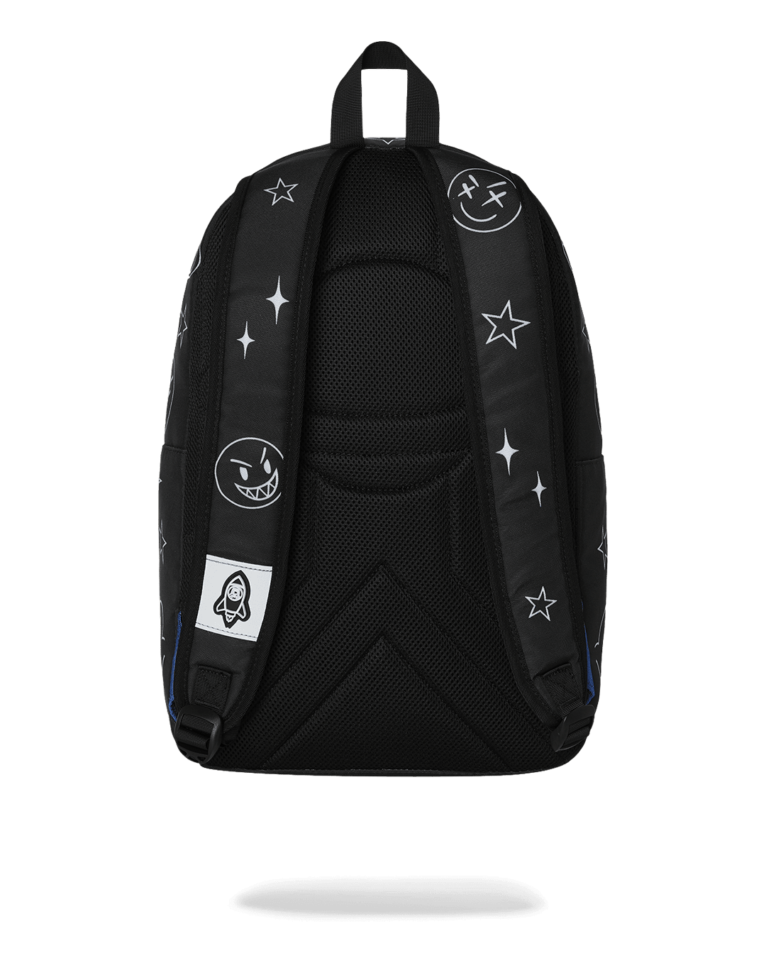 SPACE JUNK BW MINIMALIST LINEART BACKPACK