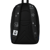 SPACE JUNK BW MINIMALIST LINEART BACKPACK