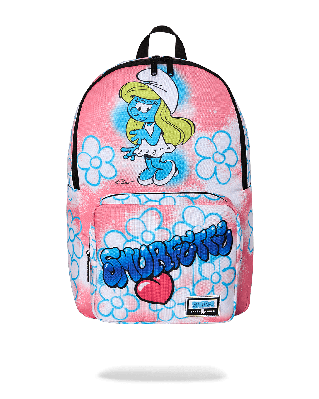 SPACE JUNK SMURFETTE: GRAFFITI FLOWERS BACKPACK