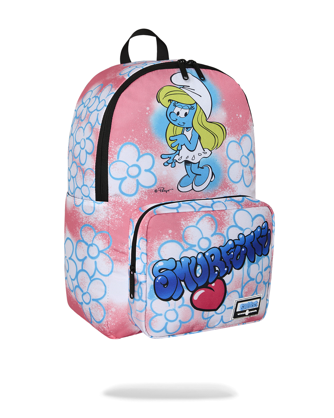 SPACE JUNK SMURFETTE: GRAFFITI FLOWERS BACKPACK