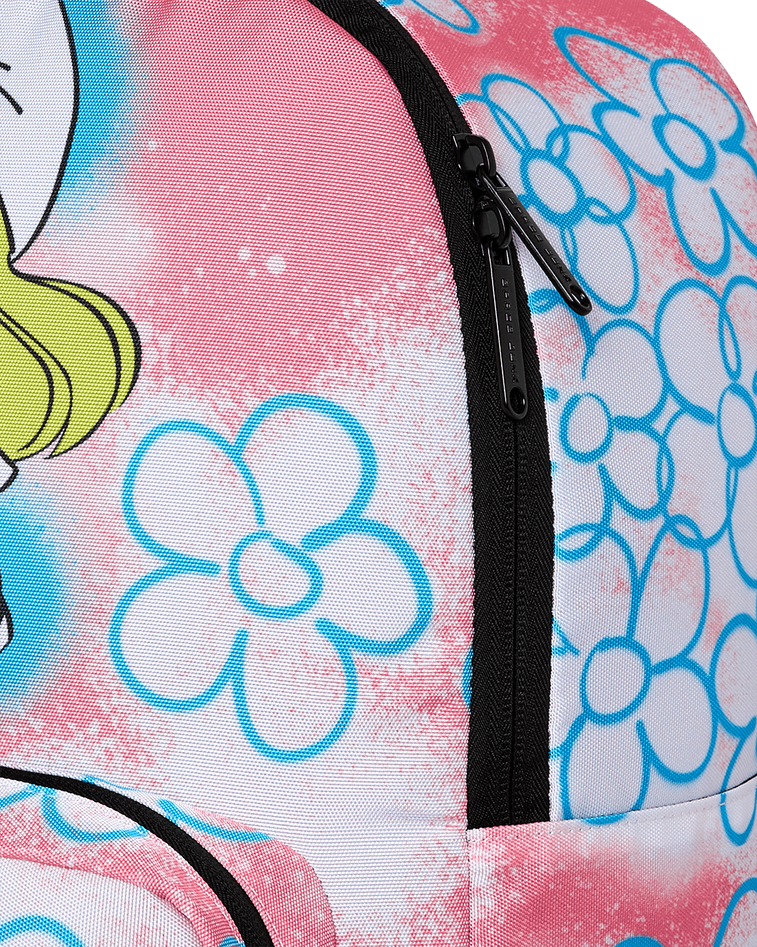 SPACE JUNK SMURFETTE: GRAFFITI FLOWERS BACKPACK