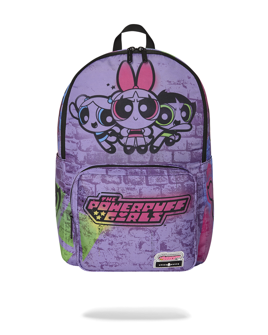 SPACE JUNK POWERPUFF GIRLS BRICK WALL BACKPACK