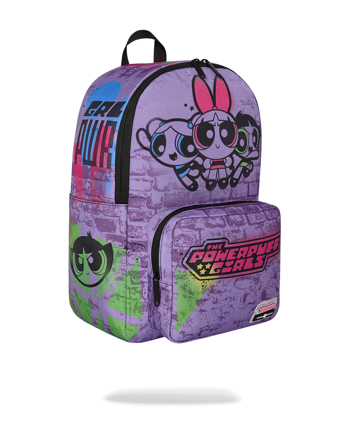 SPACE JUNK POWERPUFF GIRLS BRICK WALL BACKPACK