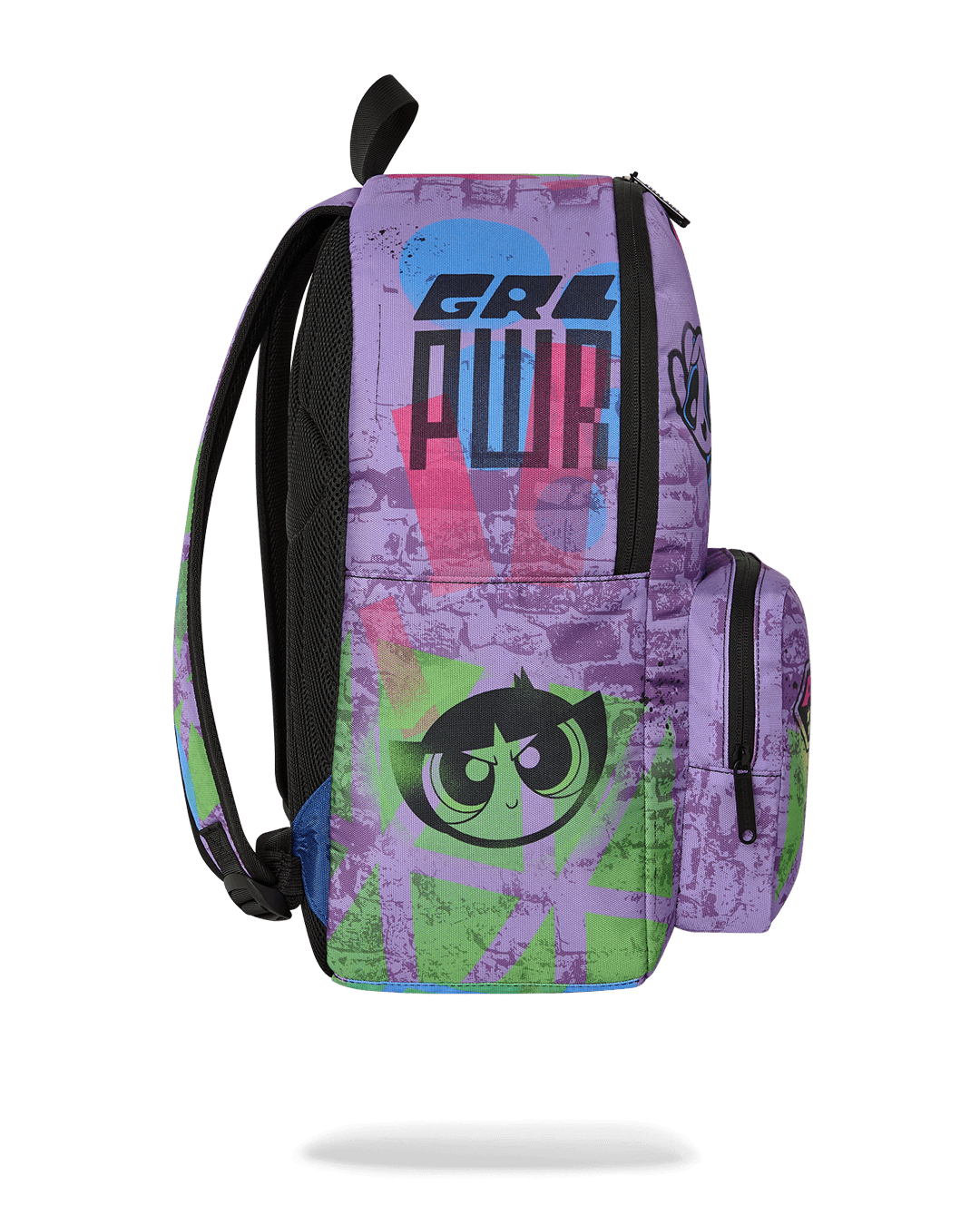 SPACE JUNK POWERPUFF GIRLS BRICK WALL BACKPACK