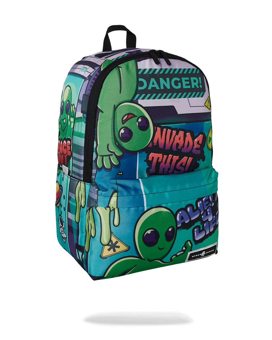 SPACE JUNK ALIEN ESCAPE BACKPACK SPACE JUNK ALIEN ESCAPE BACKPACK