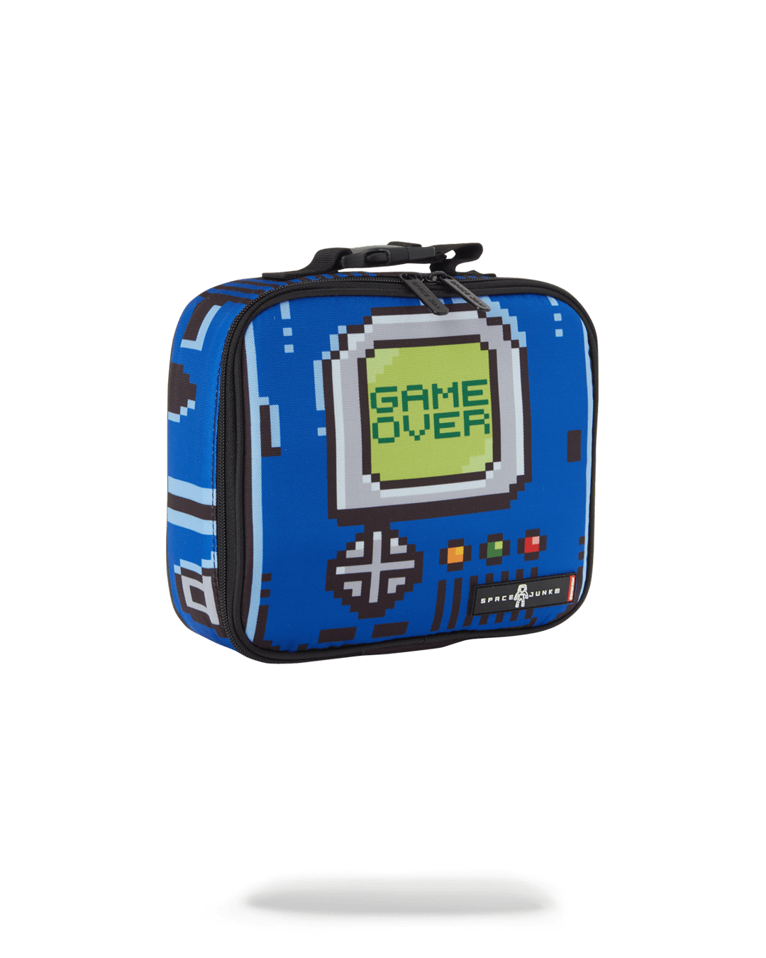 BLUE GAME OVER LUNCHBOX