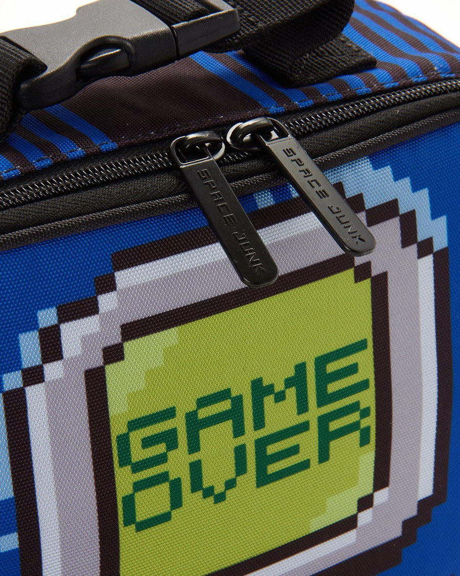 BLUE GAME OVER LUNCHBOX